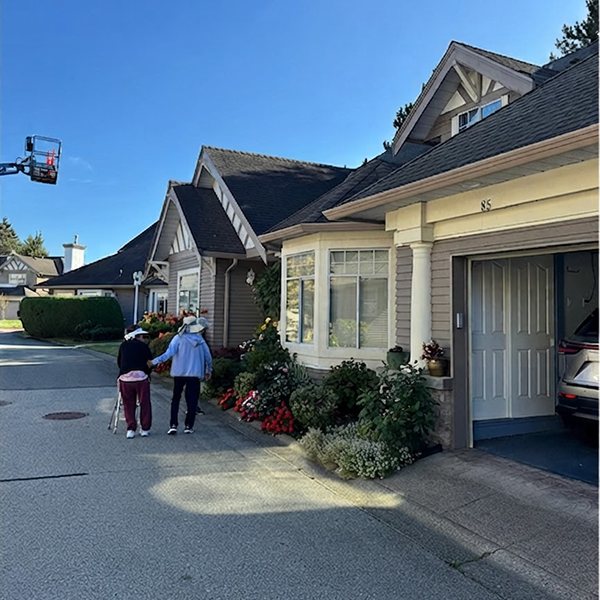 Residential community exterior painting
