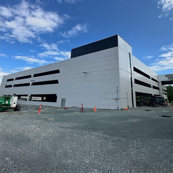 Concrete parking structure restoration