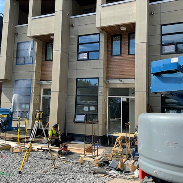 Mixed-use development painting project