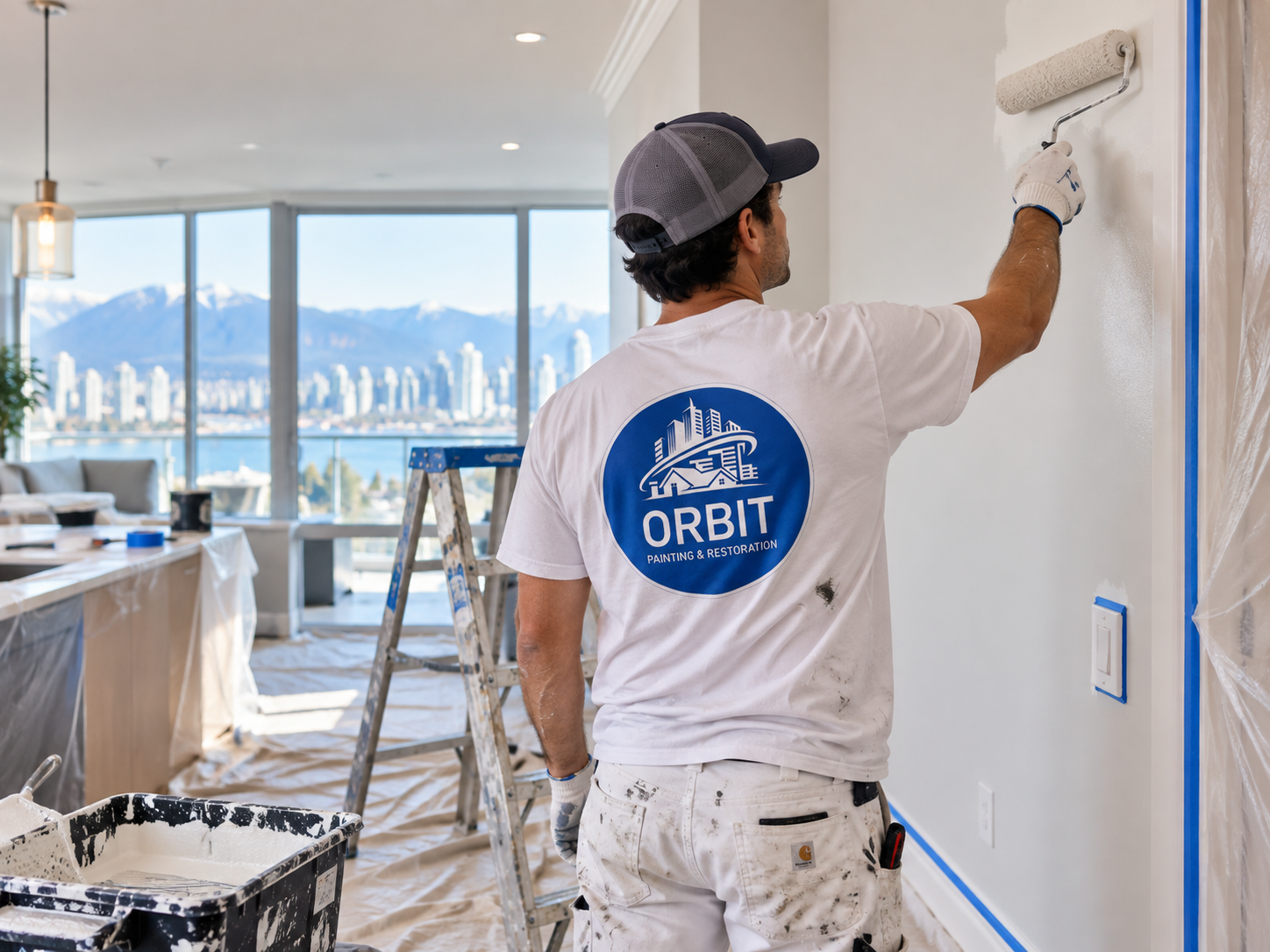 Interior painting project
