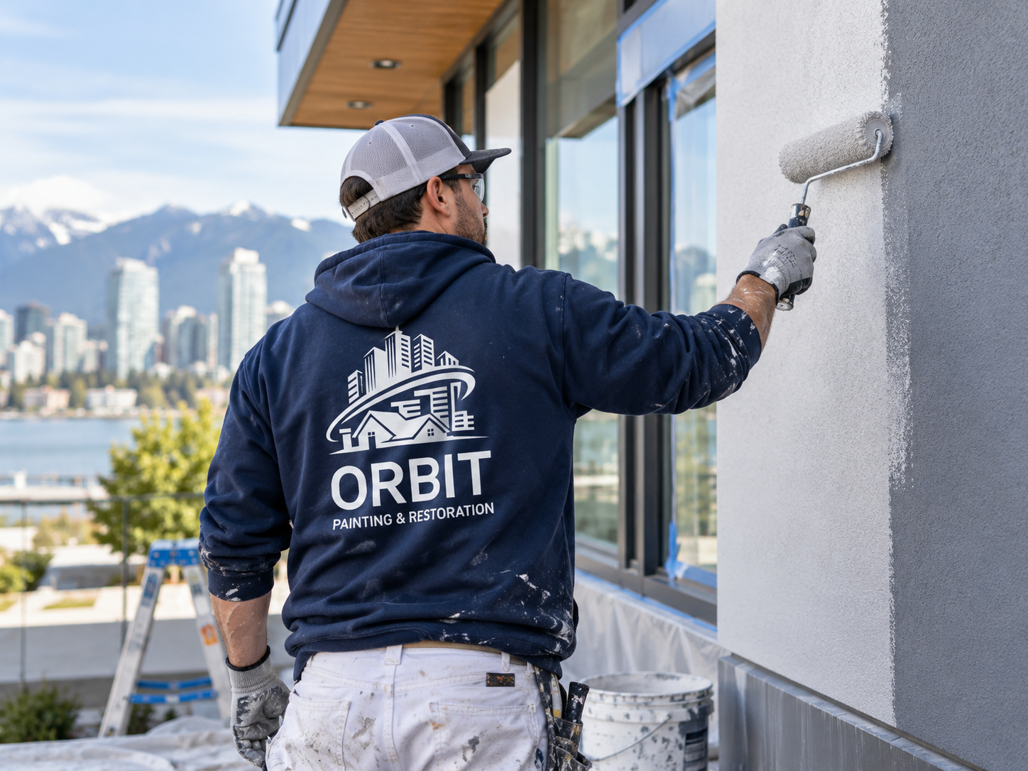 Exterior painting project
