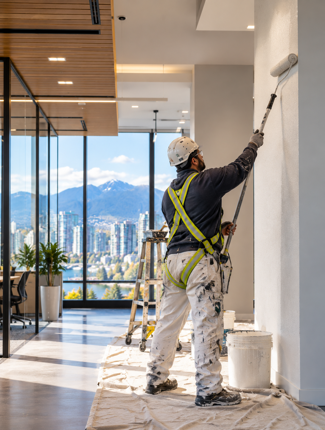 Interior painting project